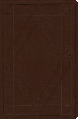 Picture of ESV Single Column Legacy Bible (Trutone, Chestnut, Wood Panel Design)
