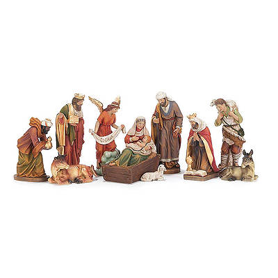 Picture of 10 Piece Nativity with Removable Baby