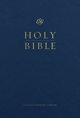 Picture of ESV Pew and Worship Bible, Large Print (Blue)