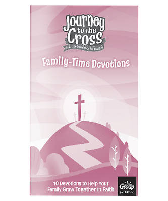 Picture of Journey to the Cross Family Time Together Booklet (Pkg of 10)