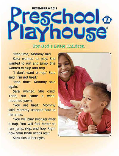 Picture of UMI Preschool Playhouse Student Book Winter 2015-16