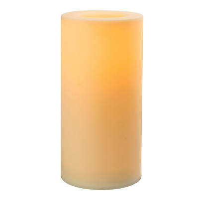 Picture of 6" x 12" Premium Outdoor Pillar Flameless Candle