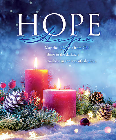 Picture of Advent Hope Week 1 Bulletin Legal