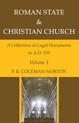 Picture of Roman State & Christian Church, Three Volumes