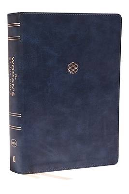 Picture of The Nkjv, Woman's Study Bible, Leathersoft, Blue, Full-Color, Indexed