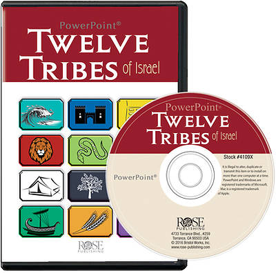 Picture of Twelve Tribes of Israel PowerPoint