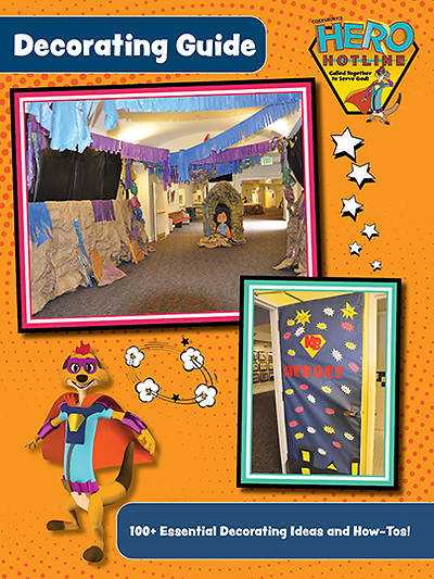Picture of Vacation Bible School (VBS) Hero Hotline Decorating Guide
