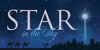 Picture of Star in the Sky Christmas Offering Envelope - Pack of 100