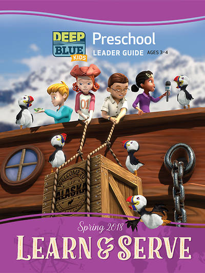 Picture of Deep Blue Kids Learn & Serve Preschool Leader Guide PDF Download Spring 2018