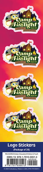 Picture of Vacation Bible School (VBS) 2024 Camp Firelight Logo Stickers