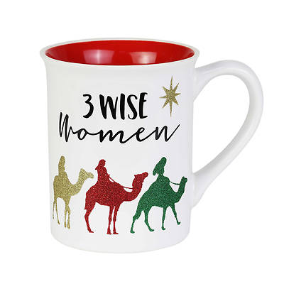 Picture of Three Wise Women 16 oz Glitter Mug