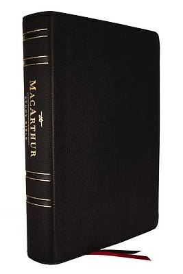 Picture of Nasb, MacArthur Study Bible, 2nd Edition, Genuine Leather, Black, Comfort Print