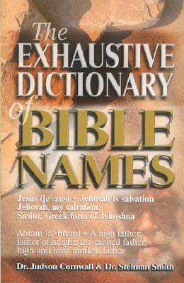 Picture of The Exhaustive Dictionary of Bible Names