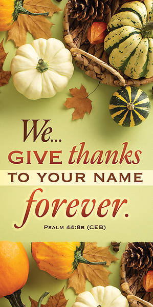 Picture of We Give Thanks Thanksgiving Offering Envelope