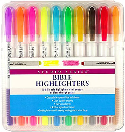 Picture of Bible Highlighters 10-Pack