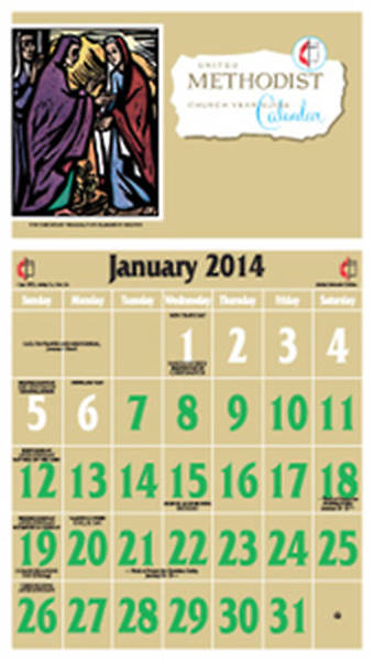 Picture of Ashby United Methodist Calendar 2014