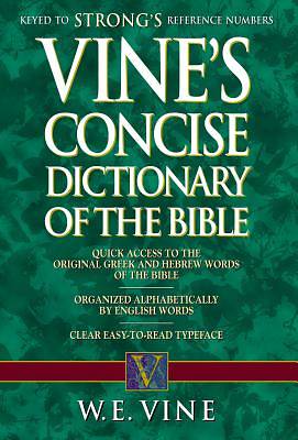 Picture of Vine's Concise Dictionary of the Bible