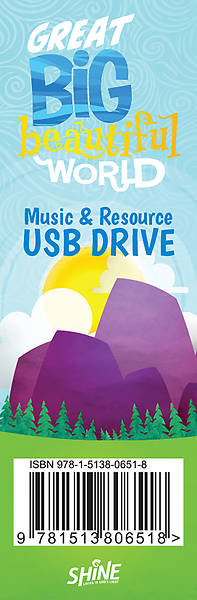 Picture of Vacation Bible School (VBS 2020) Great Big Beautiful World Music & Resource UBS Drive