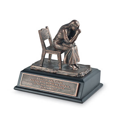 Picture of Praying Woman Small Sculpture