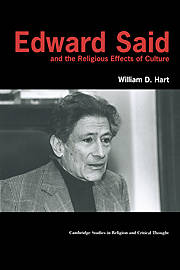 Picture of Edward Said and the Religious Effects of Culture