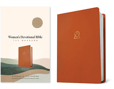 Picture of The Message Women's Devotional Bible (Leather-Look, Terracotta)