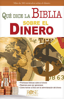 Picture of Qué Dice La Biblia Sobre El Dinero Folleto (What Does the Bible Say about Money? Pamphlet)