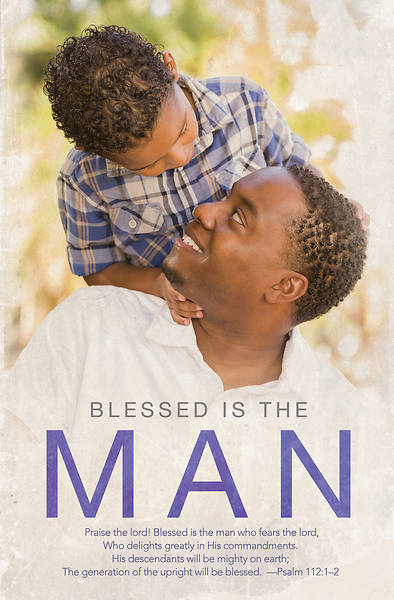 Picture of Blessed Is The Man Father's Day Bulletin