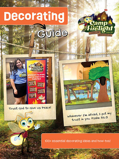 Picture of Vacation Bible School (VBS) 2024 Camp Firelight Decorating Guide