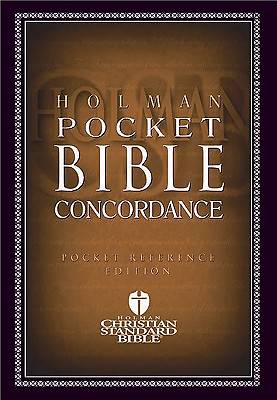 Picture of Bible Holman Pocket Concordance