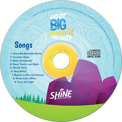 Picture of Vacation Bible School (VBS 2020) Great Big Beautiful World Student Music CD 10Pk