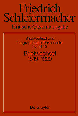 Picture of Briefwechsel 1819-1820