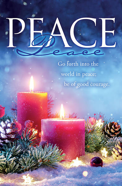Picture of Advent Peace Week 2 Bulletin Regular