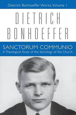 Picture of Sanctorum Communio Volume 1
