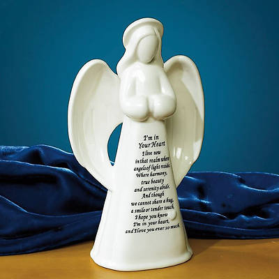 Picture of Memorial Angel Figurine Ceramic