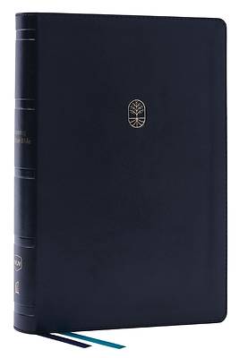 Picture of Nkjv, Encountering God Study Bible, Leathersoft, Black, Red Letter, Thumb Indexed, Comfort Print