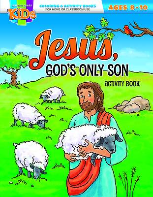 Picture of Coloring Activity Books - General-8-10 - Jesus, God's Only Son Activity Book