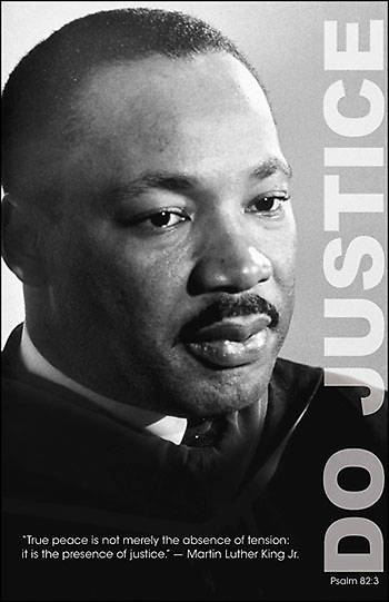 Picture of Do Justice Martin Luther King Jr. Bulletin - Reg. Size, Pack of 50