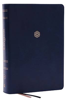 Picture of Kjv, the Woman's Study Bible, Leathersoft, Blue, Red Letter, Full-Color Edition, Comfort Print
