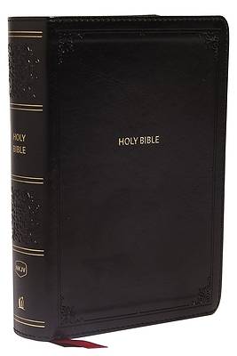 Picture of Nkjv, Reference Bible, Compact, Leathersoft, Black, Red Letter Edition, Comfort Print