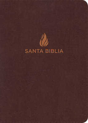 Picture of NVI Biblia Letra Gigante, Marron Piel Fabricada Con Indice