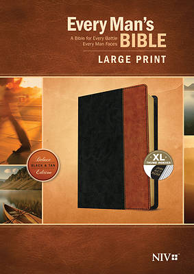 Picture of Every Man's Bible NIV, Large Print, Tutone