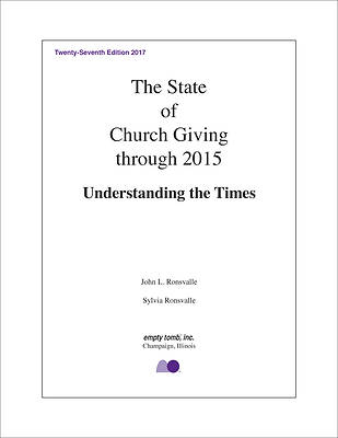 Picture of The State of Church Giving Through 2015