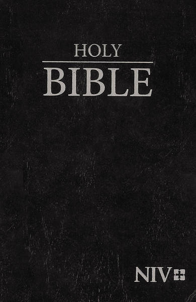 Picture of NIV, Holy Bible, Giant Print, Paperback, Black