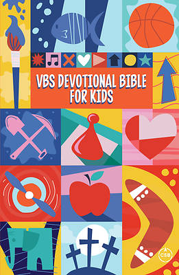 Picture of Vacation Bible School VBS 2023 Twists & Turns Devotional Bible for Kids CSB