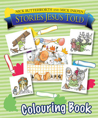 Picture of Stories Jesus Told Colouring Book