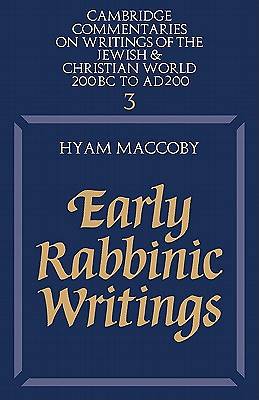 Picture of Early Rabbinic Writings