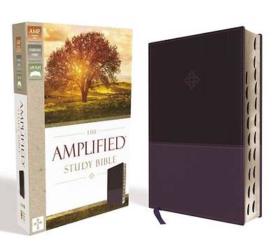 Picture of Amplified Study Bible, Imitation Leather, Purple, Indexed