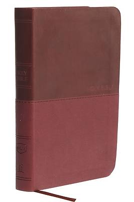 Picture of NKJV, Value Thinline Bible, Compact, Imitation Leather, Burgundy, Red Letter Edition