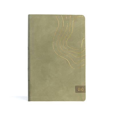 Picture of CSB (In)Courage Devotional Bible, Sage Leathertouch