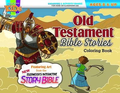 Picture of Old Testament Bible Stories Coloring Book (Package of 6)